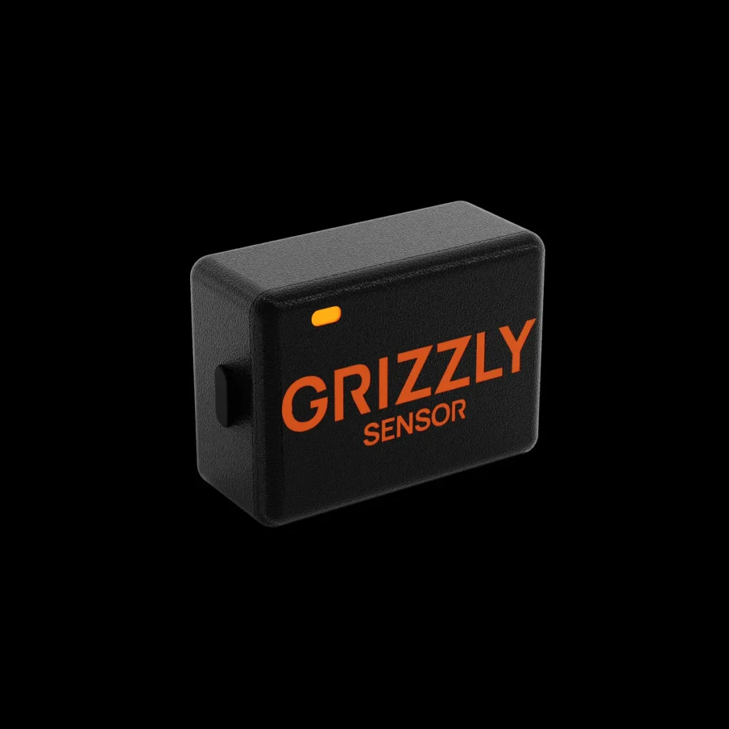 Render do Grizzly Sensor sobre fundo preto